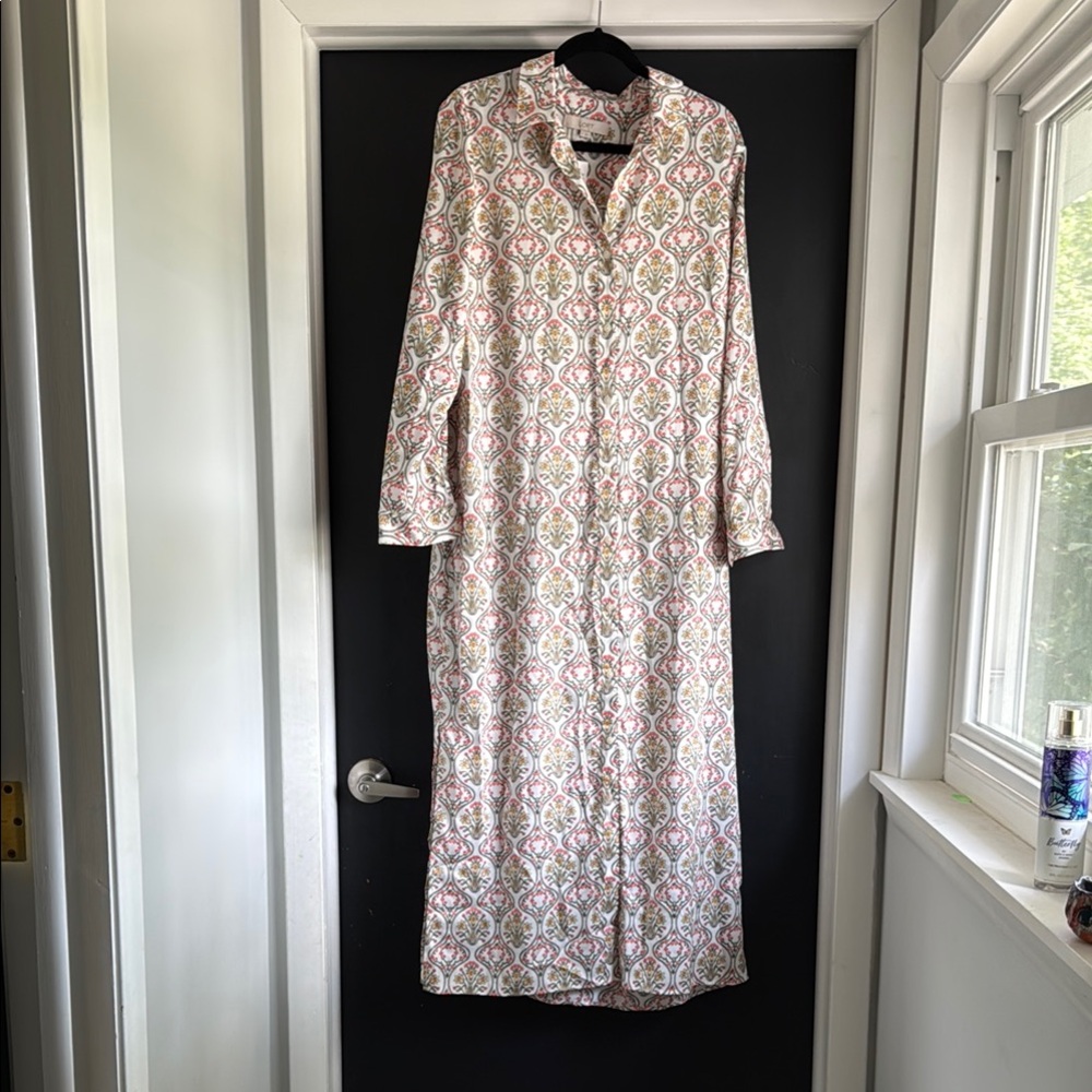 LOFT Multicolor Patterned Dress
